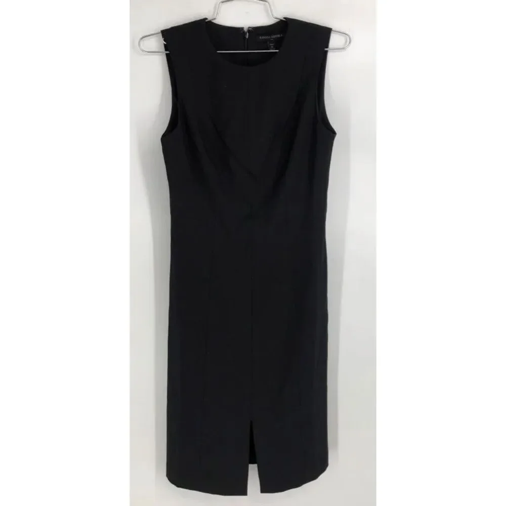 banana republic black sheath dress Banana Republic Women's Everywhere Ponte Scoop-Neck Sheath Dress Black Size 10